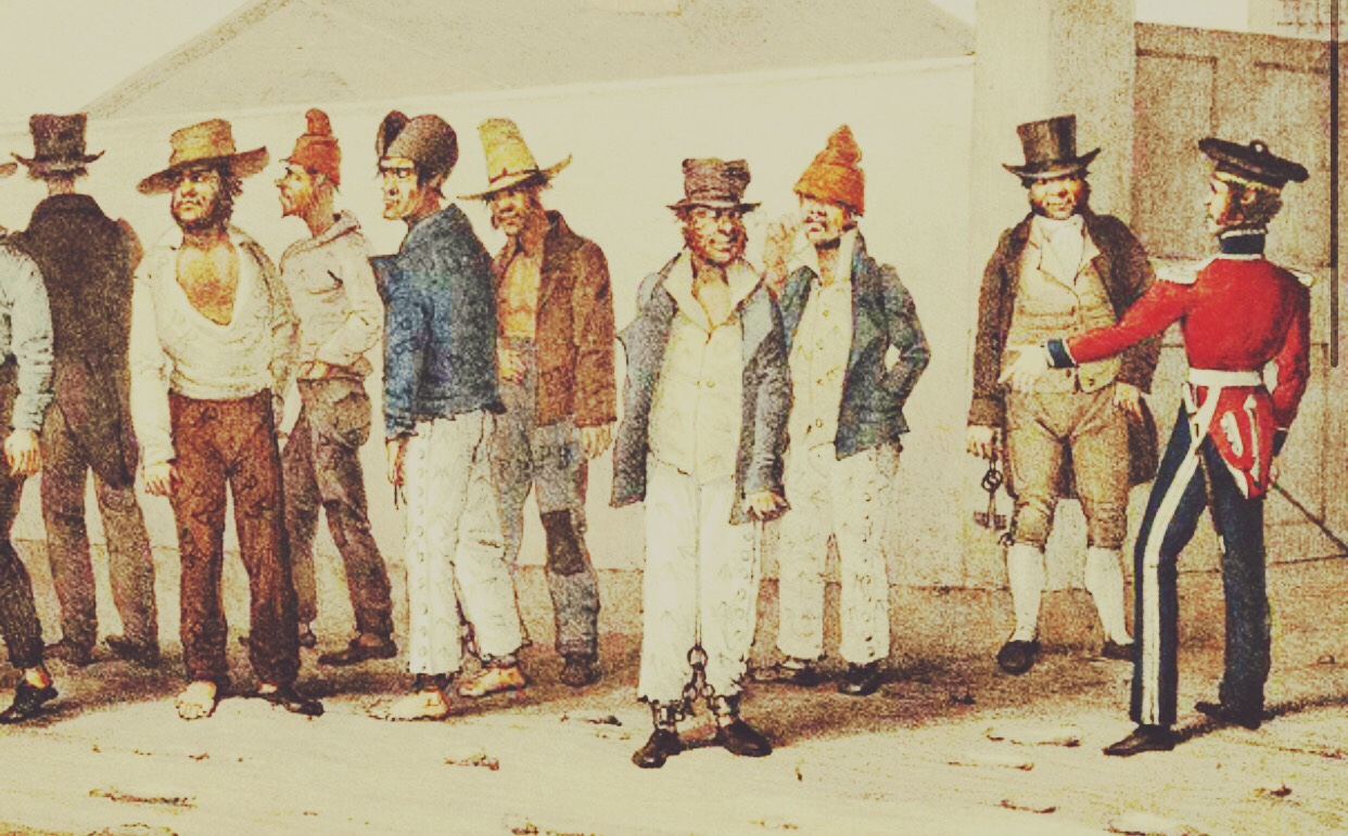 British Transport 109 Irish Convicts To Settle Abaco 1785