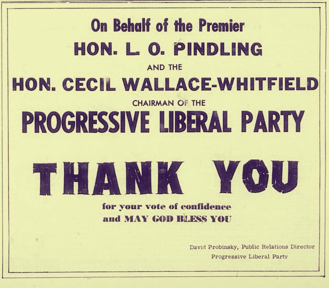 Democratising the Majority Rule Story: Cecil Wallace-Whitfield’s Forgotten Place In Bahamian History