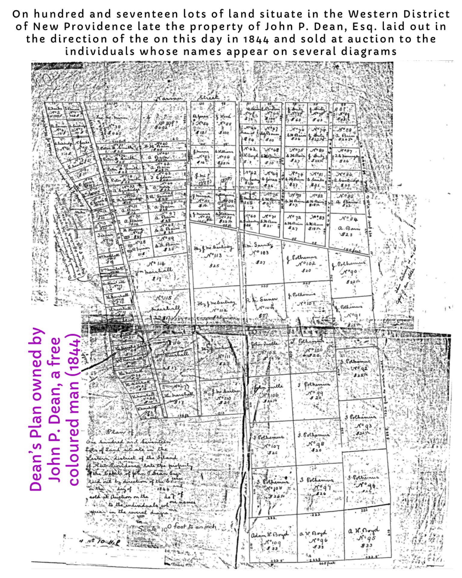 John P. Dean of Dean’s Lane — Free Man of Colour, Land Owner, Master of Ten Slaves, Member of the House of Assembly